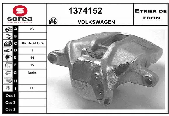 Brake Caliper (1374152)