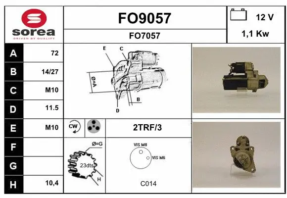 Starter (FO9057)