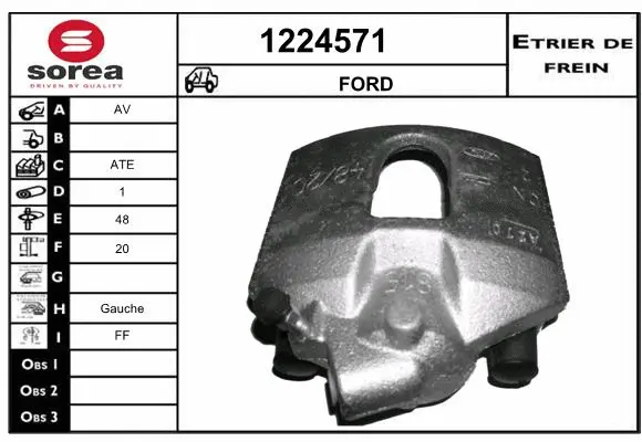Brake Caliper (1224571)