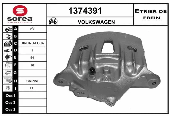 Brake Caliper (1374391)