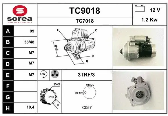Starter (TC9018)