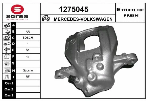 Brake Caliper (1275045)
