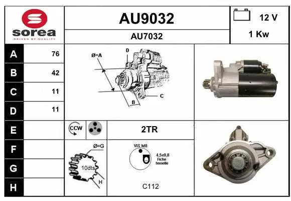 Starter (AU9032)