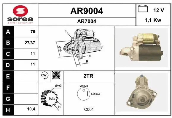 Starter (AR9004)