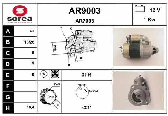 Starter (AR9003)