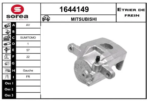 Brake Caliper (1644149)