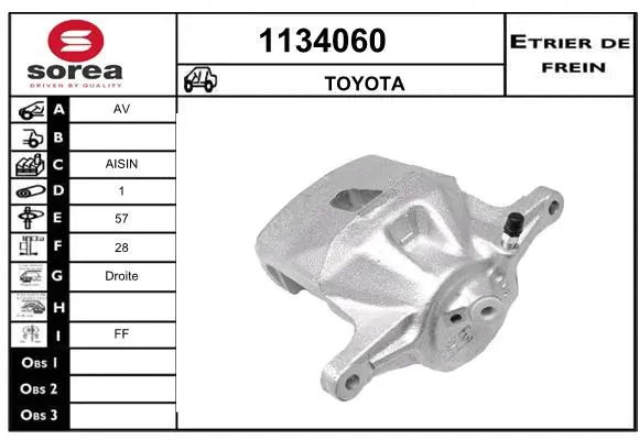 Brake Caliper (1134060)