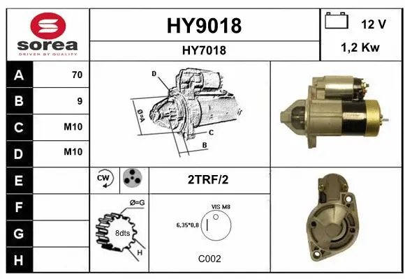 Starter (HY9018)