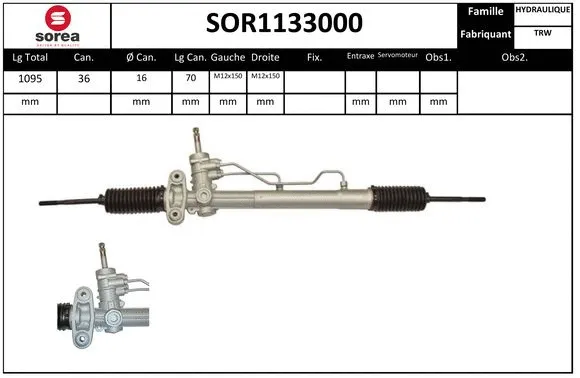 Steering Gear (SOR1133000)