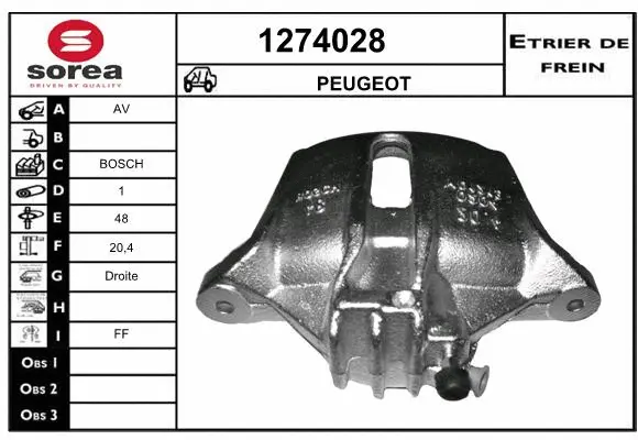 Brake Caliper (1274028)
