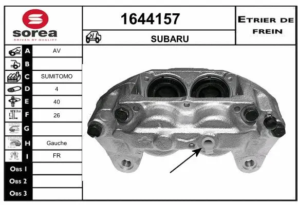 Brake Caliper (1644157)