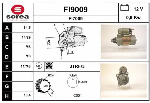 Starter (FI9009)
