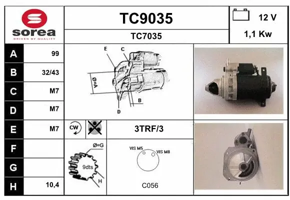 Starter (TC9035)