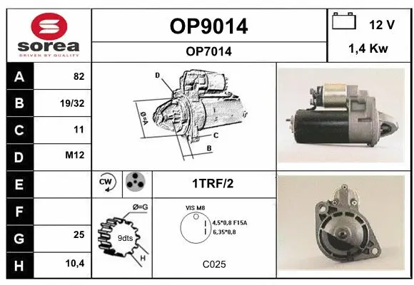 Starter (OP9014)