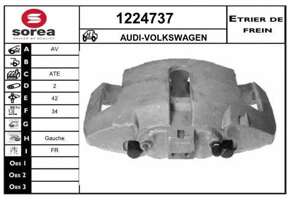 Brake Caliper (1224737)