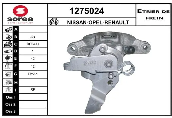 Brake Caliper (1275024)