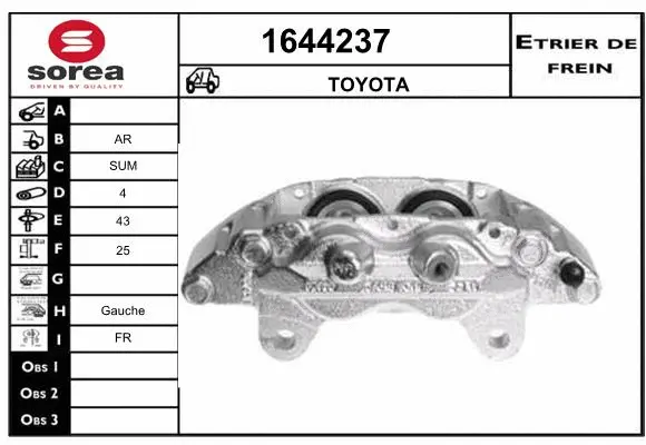Brake Caliper (1644237)
