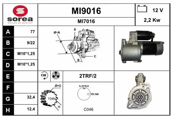 Starter (MI9016)