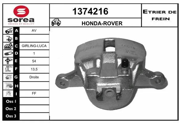 Brake Caliper (1374216)