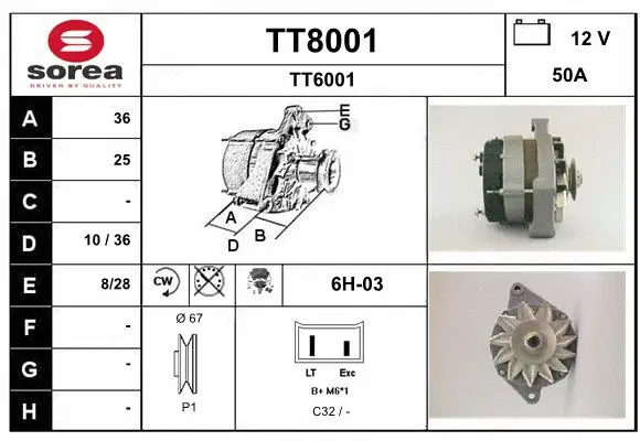 Alternator (TT8001)