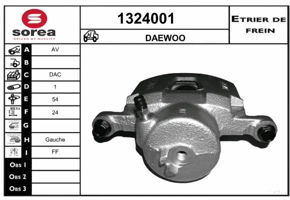 Brake Caliper (1324001)