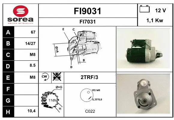 Starter (FI9031)