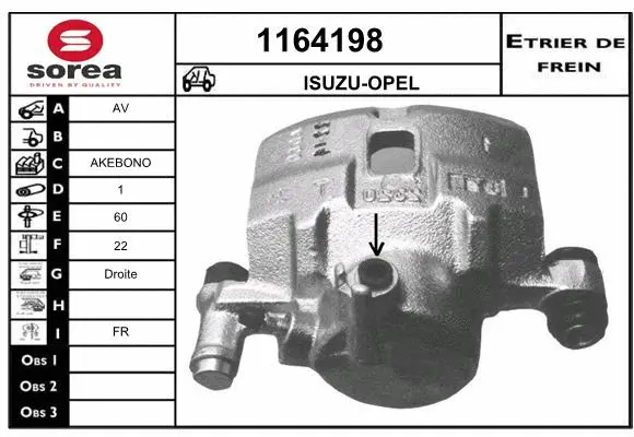Brake Caliper (1164198)