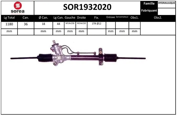 Steering Gear (SOR1932020)