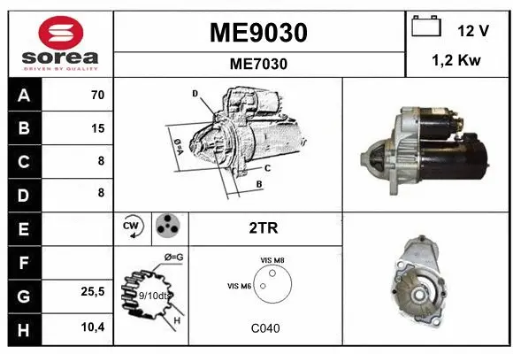 Starter (ME9030)