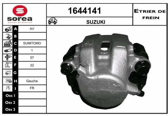 Brake Caliper (1644141)