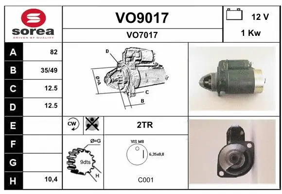 Starter (VO9017)