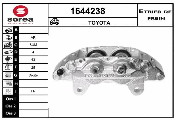 Brake Caliper (1644238)