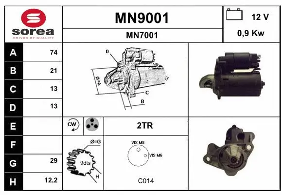 Starter (MN9001)