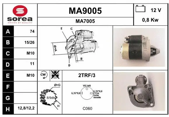 Starter (MA9005)