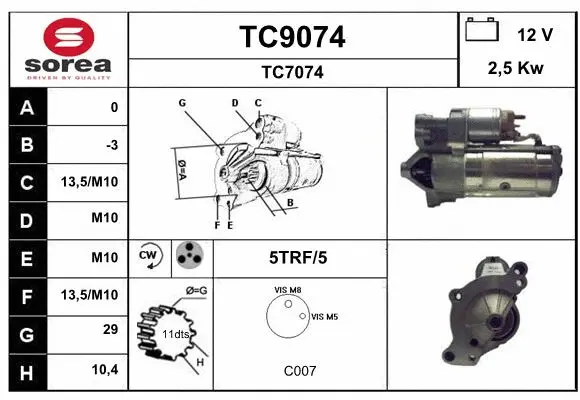 Starter (TC9074)