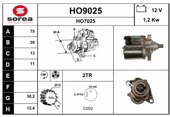 Starter (HO9025)