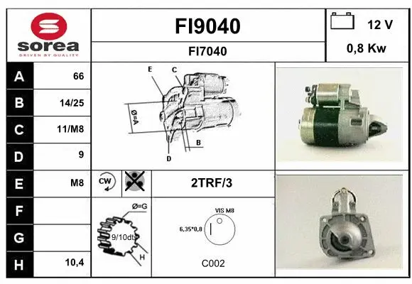 Starter (FI9040)