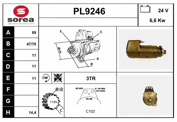 Starter (PL9246)