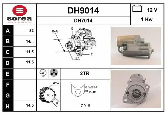 Starter (DH9014)