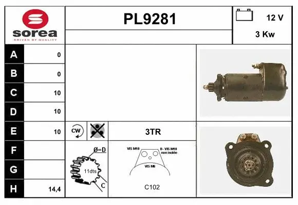 Starter (PL9281)