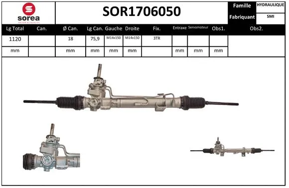 Steering Gear (SOR1706050)