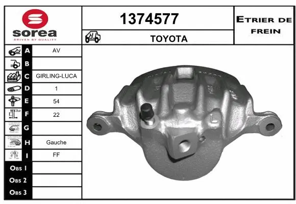 Brake Caliper (1374577)