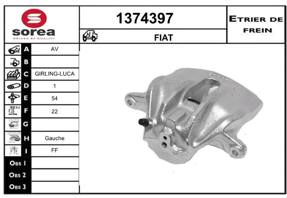 Brake Caliper (1374397)