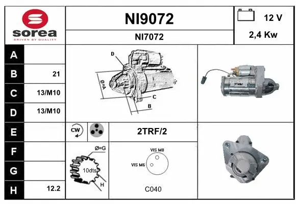 Starter (NI9072)