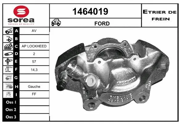 Brake Caliper (1464019)