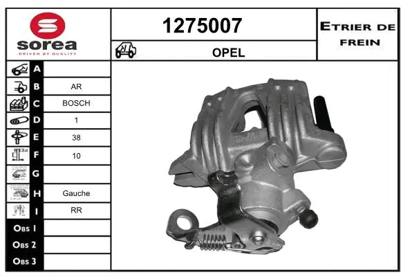Brake Caliper (1275007)