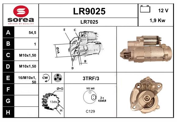 Starter (LR9025)