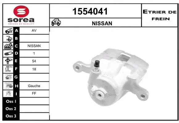 Brake Caliper (1554041)