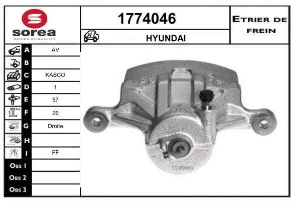 Brake Caliper (1774046)