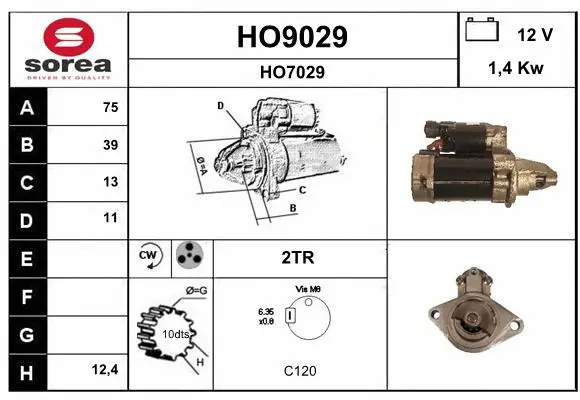 Starter (HO9029)